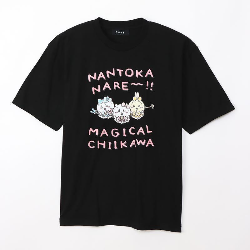 Seriously Karako Chikawa Big T -shirt Nante Canerle Black