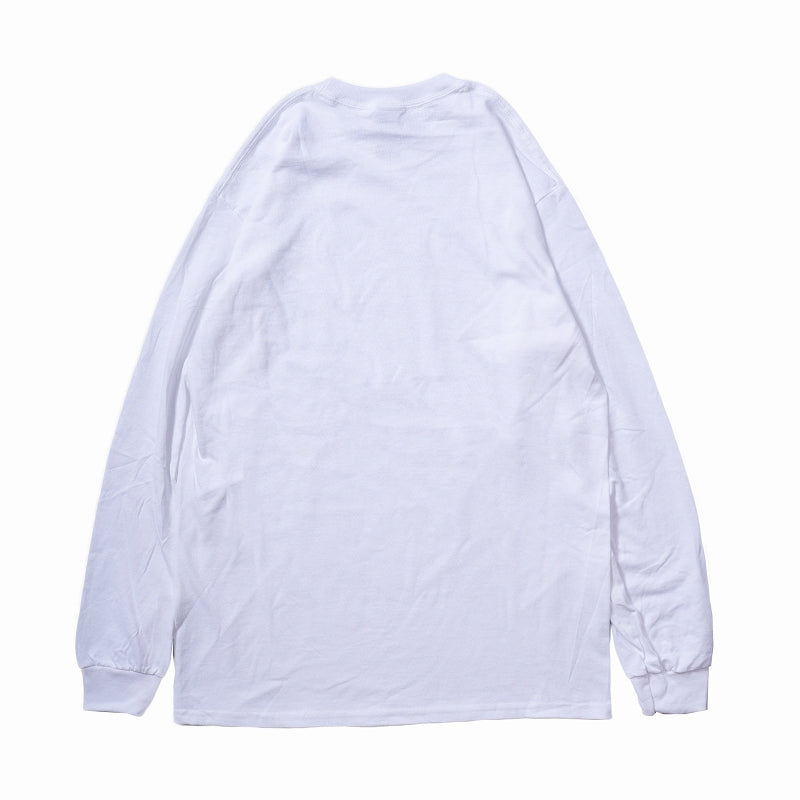 ちいかわ FACE L/S Tシャツ ホワイト | ちいかわマーケット 公式グッズ