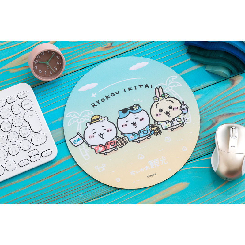 ちいかわ観光 マウスパッド（旅行いきたい）