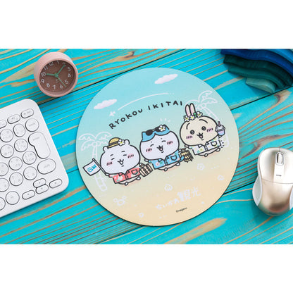 ちいかわ観光 マウスパッド（旅行いきたい）