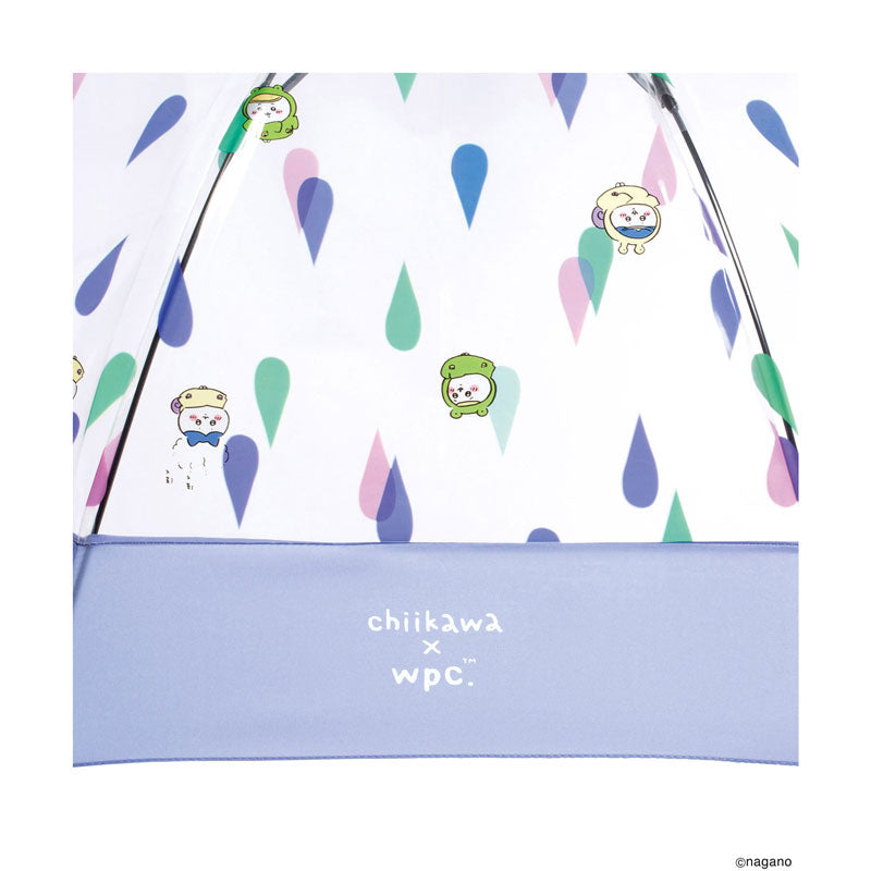 Chiikawa Vinyl Umbrella (Raincoat Pattern)