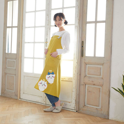 吉伊卡哇 背部交叉工作圍裙