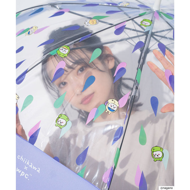 Chiikawa Vinyl Umbrella (Raincoat Pattern)