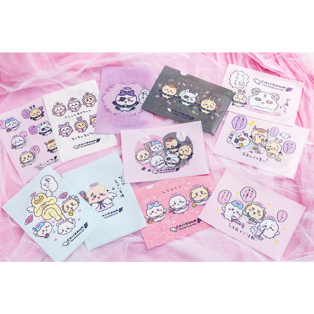 ちいかわ てんし♡あくま ホログラムA4クリアファイル（午前から活動