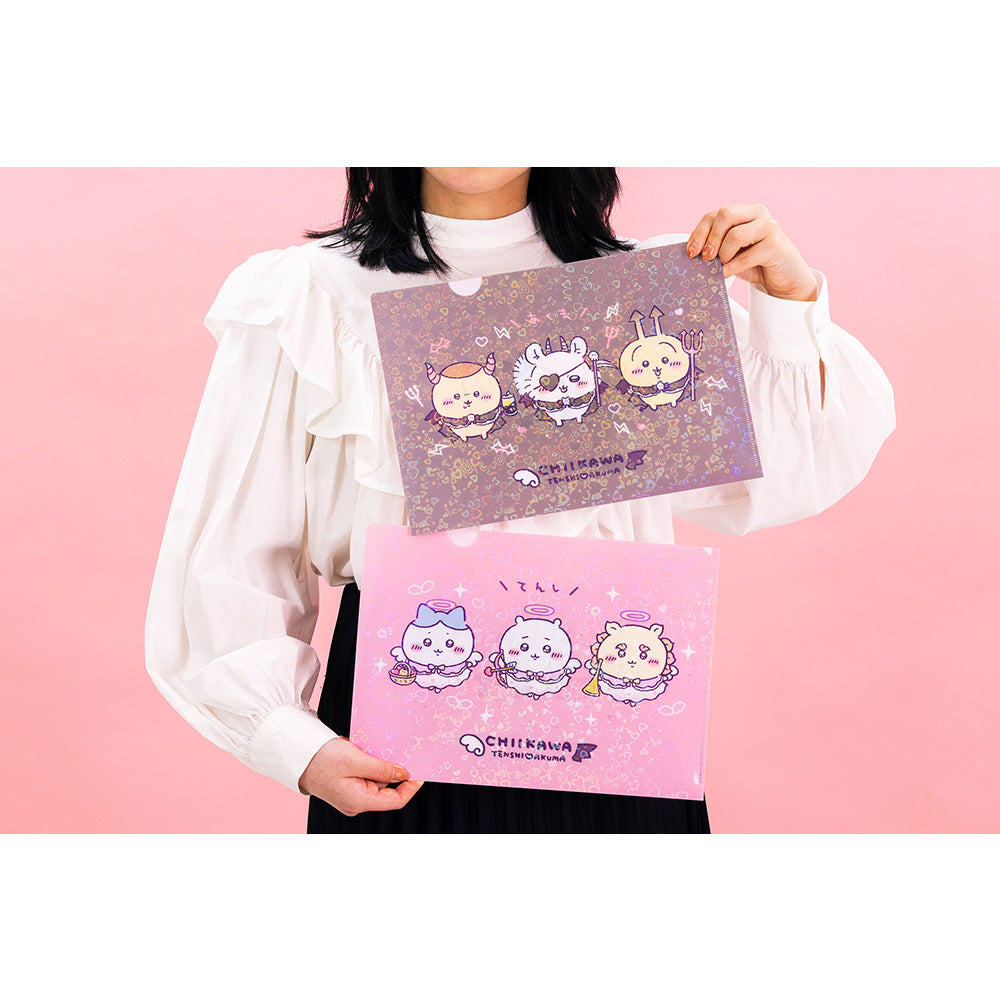 치이카와 천사 & 악마 홀로그램 A4 클리어파일 ("소환"했다)