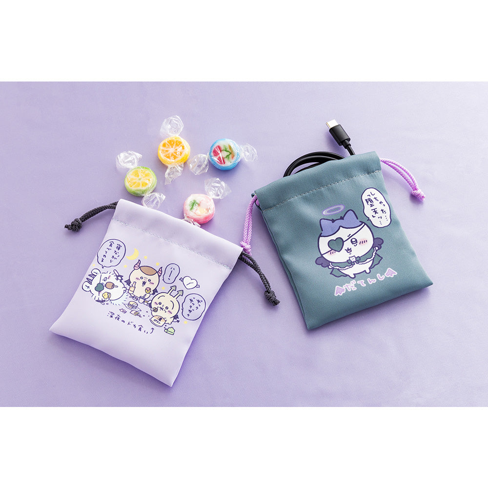 吉伊卡哇 天使?惡魔 迷你抽繩袋2個組（惡魔）