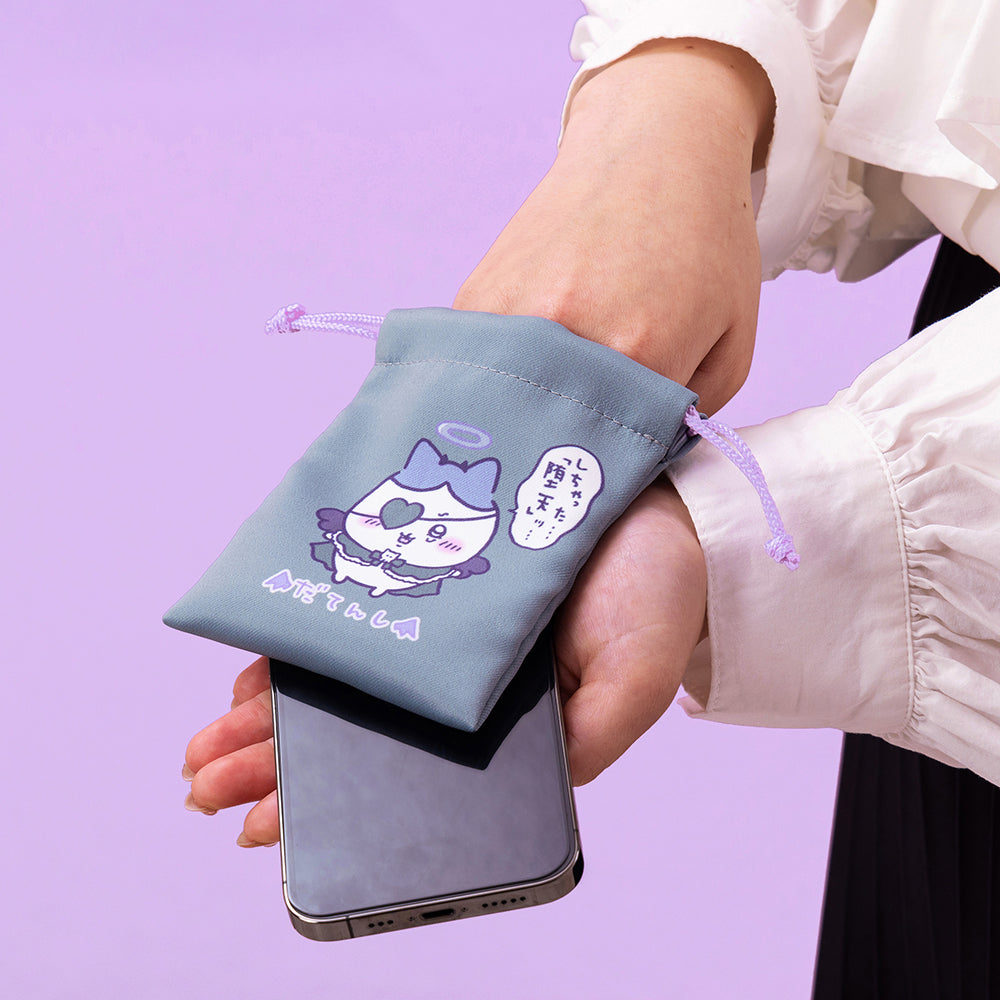 吉伊卡哇 天使?惡魔 迷你抽繩袋2個組（惡魔）