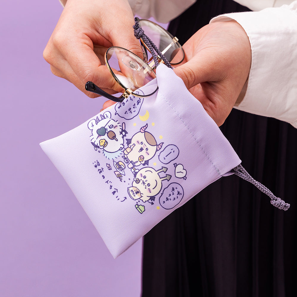 吉伊卡哇 天使?惡魔 迷你抽繩袋2個組（惡魔）